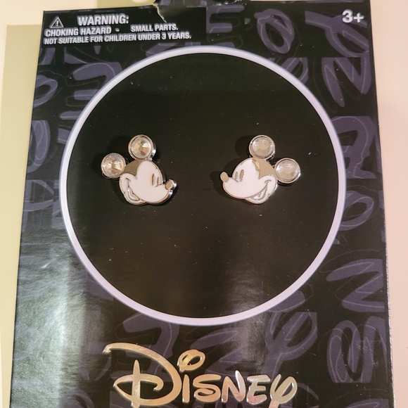 COPY - Mickey Mouse Pierced Earrings - Picture 2 of 5
